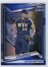 2022 Panini Elite Extra Edition Aspirations Blue 95/349 Jacob Watters #124 0q3