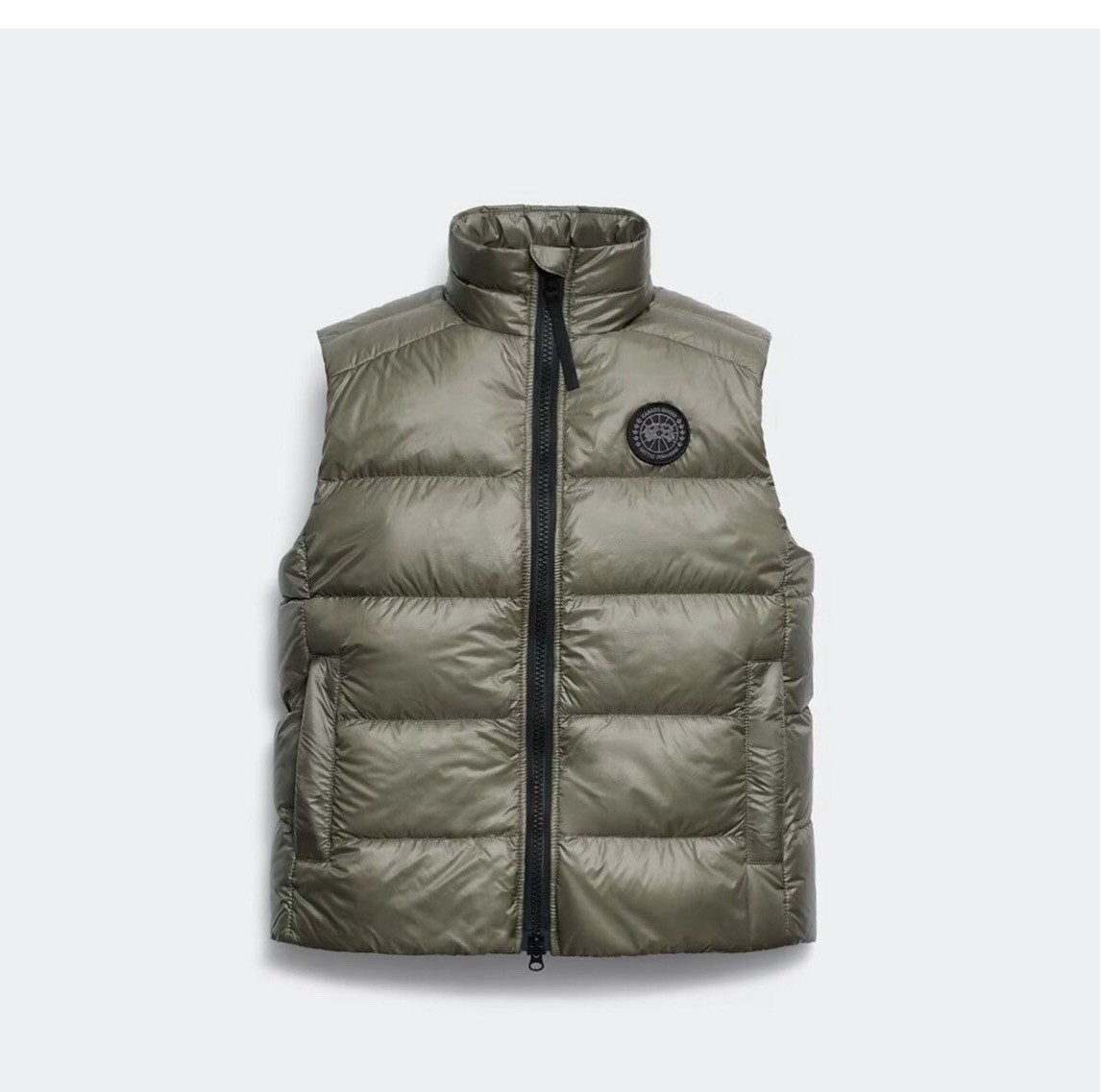 Canada Goose Smokey Sage Puffer Vest Unisex S Crofton Vest Black Label thumbnail 10