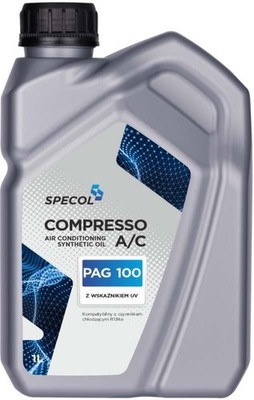 For SPECOL 100448 SPECOL COMPRESSO PAG 100 UV 1L AIR CONDITIONING OIL