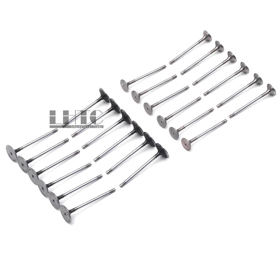 Juego de válvulas de admisión y escape para Mercedes-Benz C230 C300 E300 S300 M272 2,5 L 3,0 L Foto 2 de 4