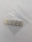 Lot Of 5 Valcambi 1 Gram 999 Fine Silver Bars  5 Grams Total