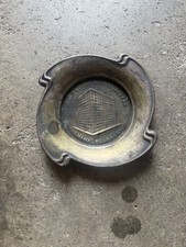 VINTAGE ASHTRAY Brass UNION PACIFIC RAILWAY/ RAILROAD Omaha Nebraska
