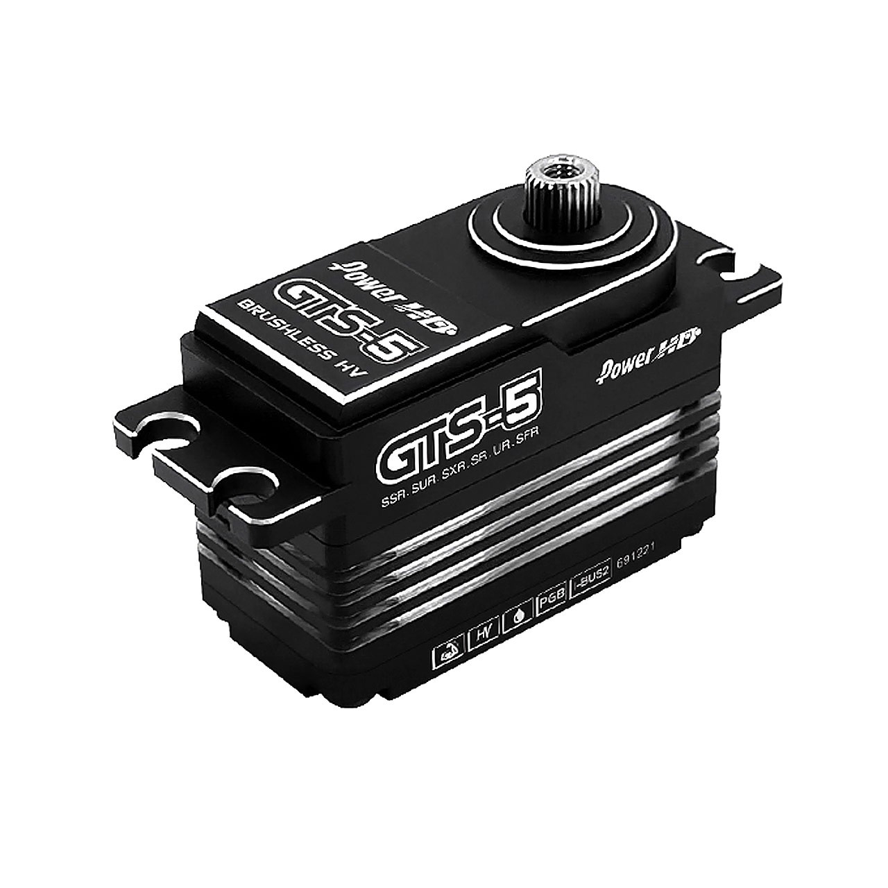 Power HD GTS-5 Low Profile HV-Servo Digital Brushless CNC Housing Metal Gear