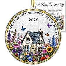 New Home Ornament 2026, Housewarming Gifts, Closing Gifts for Home Buyers