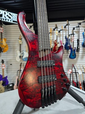 *Open Box* Ibanez EHB Headless 5-string Bass - Stained Wine Red w/Gig Bag #914