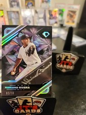 Mariano Rivera 💎AUTOGRAPH💎🔥SILVER INK🔥💥BLACK /10💥 2025 Topps Diamond Icons