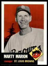 1991 Topps Archives The Ultimate 1953 Set Marty Marion St. Louis Browns #302