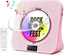 Portable CD Player with Bluetooth, Hi-Fi Speakers FM Radio