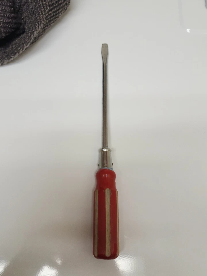 Vintage Wood Handle Screwdrivers Lot 8pc – Stanley Yankee Style – Mid Century... - Image 3 of 4