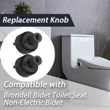 2Pcs Replacement Knob For Brondell Bidet Toilet Seat,Brondell CL99 Non-Electric