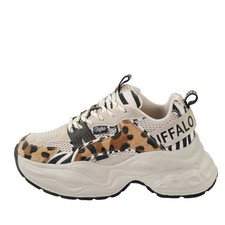 Sneaker Buffalo Yuno One - beige/animale misto sintetico