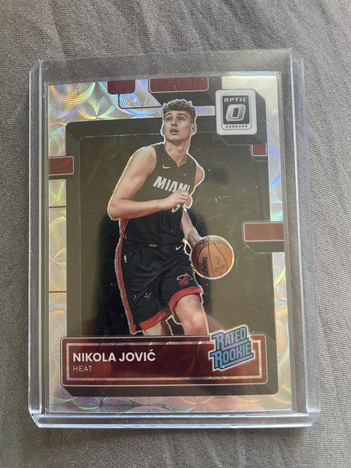 2022-23 Donruss Optic #224 Nikola Jovic Rookie Premium #/249