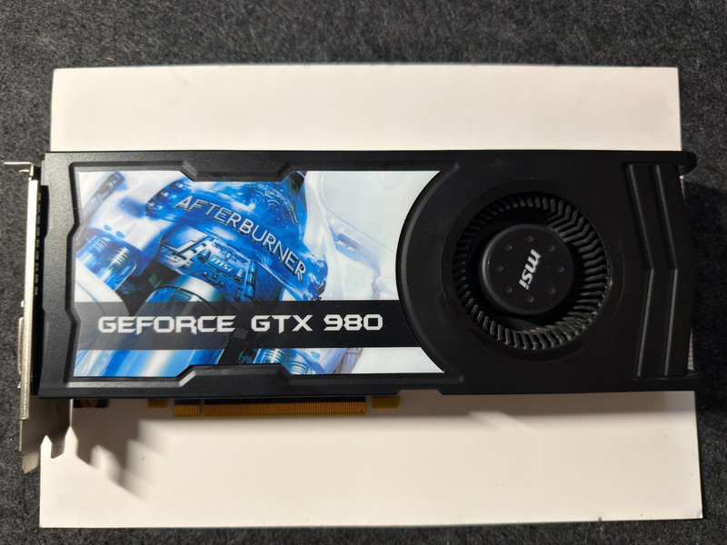 MSI NVIDIA GeForce GTX 980 4GD5 4GB Graphics Card - Pre-Owned - Excellent Condit