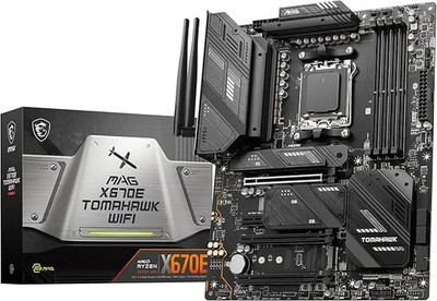 MSI MAG X670E Tomahawk Wi-Fi AMD AM5 DDR5 M.2 Wi-Fi 6E ATX Motherboard - *Read*