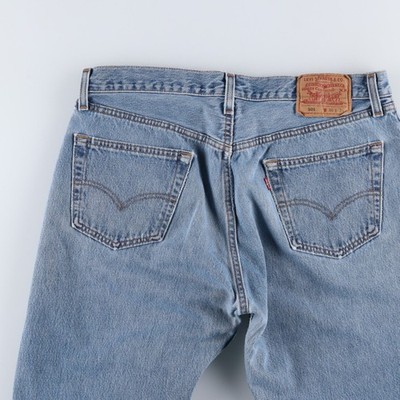 Vintage 90'S Levi's 501-0118 Straight-leg Denim Pants Made in the
