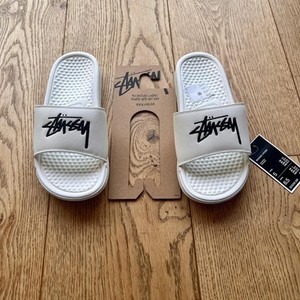 benassi x stussy slides stockx
