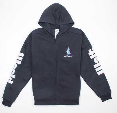 Walt Disney World Sorcerer Mickey Mouse Zip Front Hoodie for