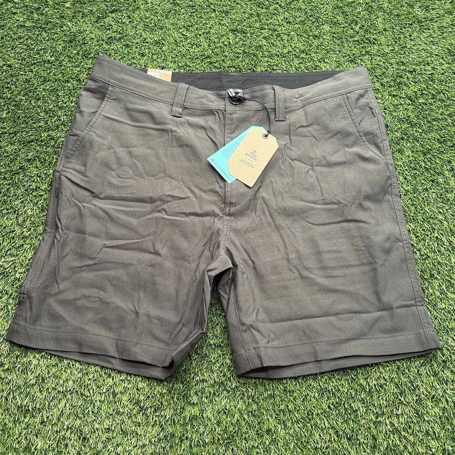 Prana Almeda Shorts Mens Multiple Sizes (32,36,38) Charcoal Gray Outdoor Hiking
Opens in a new windo