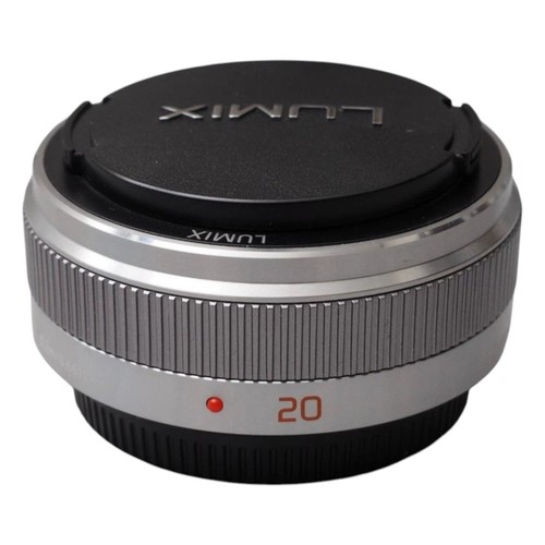 Panasonic LUMIX G 20mm F1.7 II ASPH. For Micro Four Thirds H-H020A-S Silver Used - Picture 4 of 5