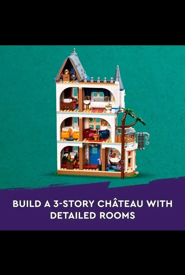 LEGO Friends замок кровать и завтрак отель 42638 строительный набор (1311 штук) - Изображение 3 из 4