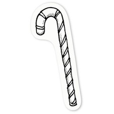 Aufkleber Sticker "Zuckerstange" (DW048127)