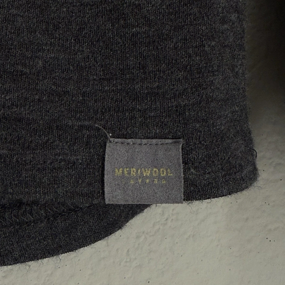 Meriwool Gris Manga Larga 250 Gramos Lana Fina Merino | Mujer Otoño Invierno Exterior Foto 3 de 4