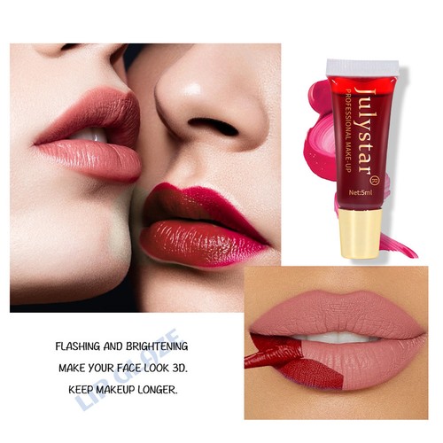 Peel Off Lip Stain Long Lasting Waterproof Lip Gloss Lip Tint AA