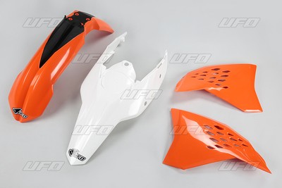 UFO KUNSTSTOFFTEILESATZ KTM EXC 11 OEM-FARBE (KT512E999)