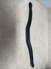 Signature by Antarès Shimmer browband in the curved shape, black leather  size 2