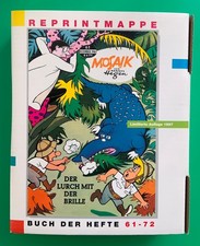 WIPA Mosaik Digedags Reprintmappe 6 Hefte 61 - 72 mit Umkarton Kiosk