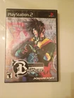 The Bouncer PS2 Squaresoft Action RPG Manual Dolby Surround Multiplayer