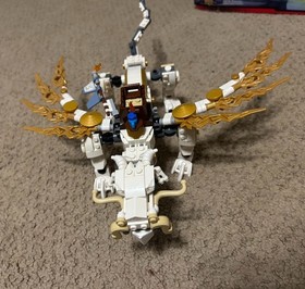 LEGO NINJAGO: Master Wu Dragon 70734 100% complete w/ minifigs box & instruction