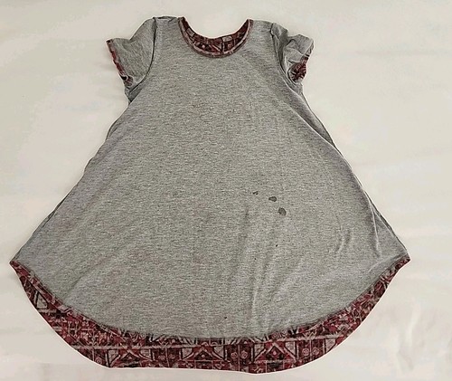 Girls Lularoe Dress Size 6 Geometric Pattern - Picture 11 of 17
