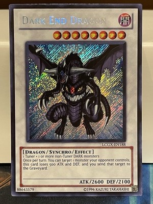 Dark End Dragon - LCGX-EN188 - Secret Rare - Unlimited Edition - NM