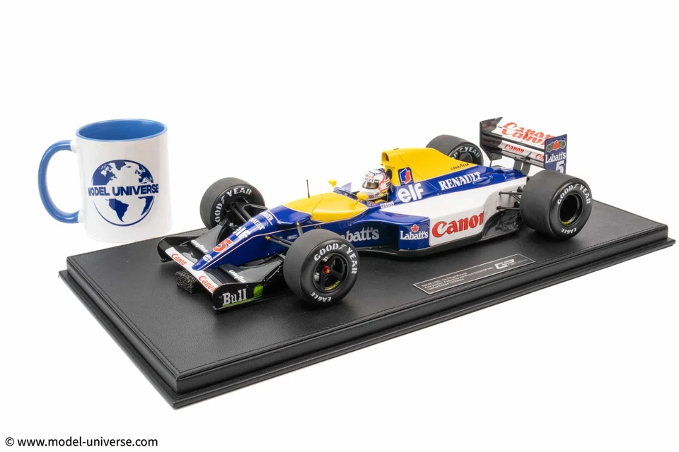GP Replicas - 1:12 Williams Renault FW14B #5 Nigel Mansell Grand Slam British... — 第 3/4 张图片