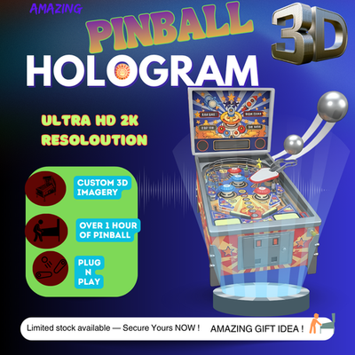 #ad #ad Pinball Hologram $299.00