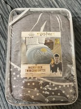 Harry Potter Microfiber Twin Comforter, Wizarding World, Hogwarts, New, NIP