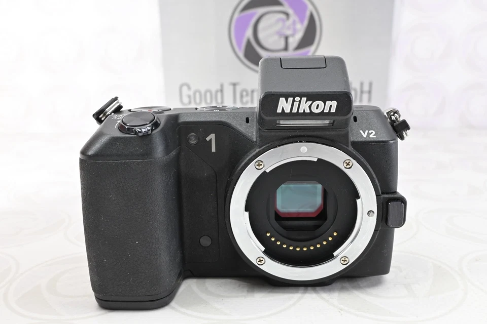 Nikon 1 V2 Gehäuse in Schwarz - Mit 3577 Klicks - GT24 Hit! - Bild 3 von 4