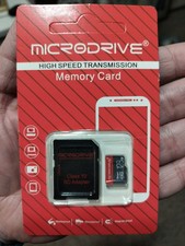 Microdrive 128GB High Speed Memory Card With Adaptor - Free Shipping