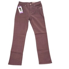 32 Degrees Cool Womens Sweatpant Jean Purple Straight Leg Size 4 NEW 1819624