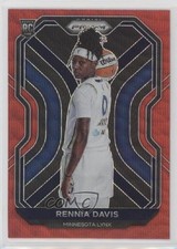 2021 Panini Prizm WNBA Ruby Wave Prizm Rennia Davis #97 5b4
