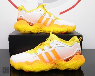 Adidas Trae Young 3 Prototype Sample Orange White Shoes Men's Size 12.5 (JR5418)