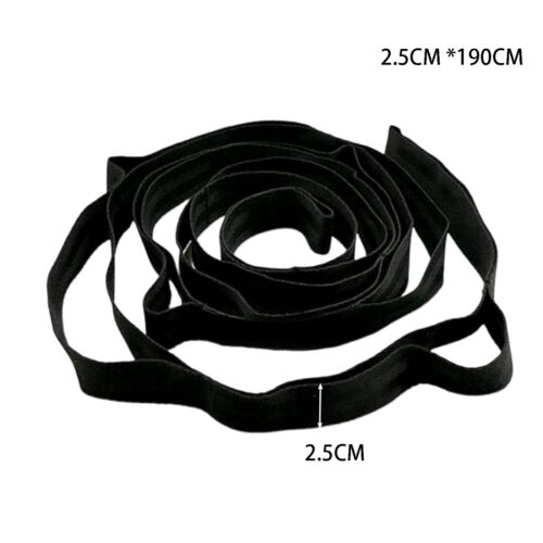 Pilates Yoga Stretching Straps with 10 Loops Gym Fitness Exercise Belt Training - Picture 6 of 9
