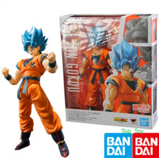 Bandai S.H.Figuarts Dragon Ball Super Saiyan God Son Goku Action Figure In Hand 
