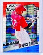 2014 Prizm Draft Red White Blue #79 Dermis Garcia Rookie - New York Yankees MINT