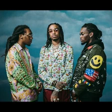 Migos Quavo, Takeoff, Offset Poster Wall Art Home Decor Photo Prints 16, 20, 24"