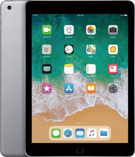 Apple iPad 5th Gen 9.7" 128GB Gray WiFi -NO TOUCH ID - Picture 3 of 3