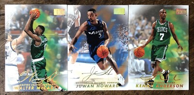 1998-99 SkyBox Premium Basketball Karten: Howard, Anderson, McCarty