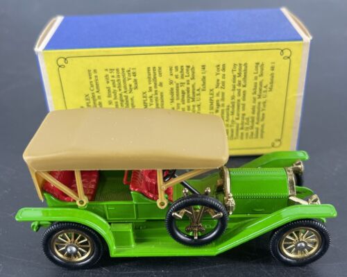 MATCHBOX Models of Yesteryear Y9-2.2a(D) 1912 Simplex Rare VAR. Not Shown In Cat - Picture 3 of 8