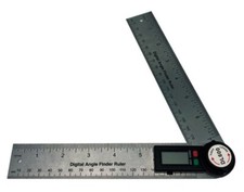 2 in 1 200mm Folding Digital LCD Angle Finder Ruler 270&deg; Protractor Gauge